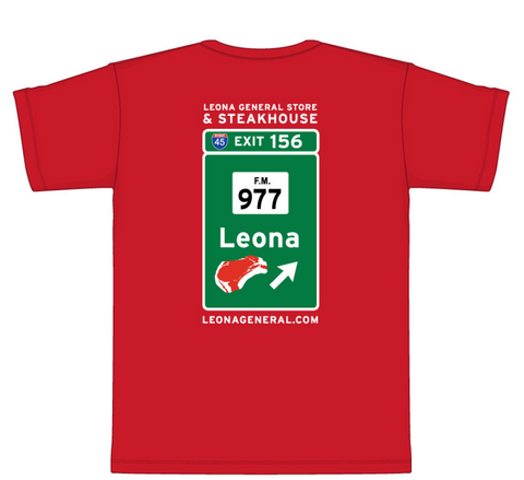 THE LEONA GENERAL STORE CENTENNIAL LONG SLEEVE T-SHIRT 1921-2021